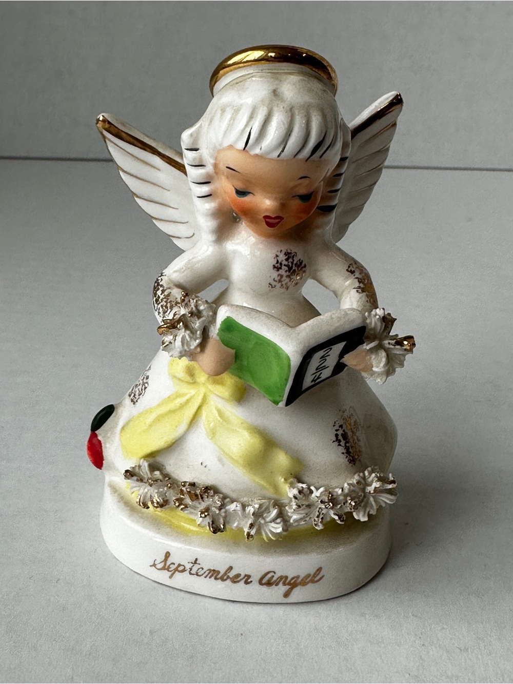 Napco September angel figurine